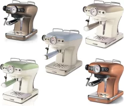 Ariete Vintage Siebträger-Espressomaschine Grün -Küchenkochgeschirr Geschäft 6d32496bfa6d4eb881ec335eae3410d1 1