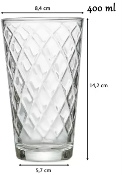 Ritzenhoff & Breker Longdrinkgläser Wela Transparent 400 Ml - 6 Stück -Küchenkochgeschirr Geschäft 6e869b6353281af4ae70589d1767d802