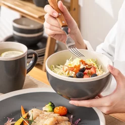 Tafelservice, Vancasso SEESAMI 16-teiliges Kombiservice Aus Steinzeug, Geschirrset Im Modernen Aussehen Für 4 Personen -Küchenkochgeschirr Geschäft 6fff9c53934baf1030946c120a80c230