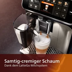 Does Not Apply Philips Series 5400 Kaffeevollautomat – Lattego Milchsystem, 12 Kaffeespezialitäten, Intuitives Display, 4 Benutzerprofile, Chrom (EP5447/90), Chrom / Einzigartig -Küchenkochgeschirr Geschäft 70bb57dee5b56cb63d34b27f1ebbc5ab