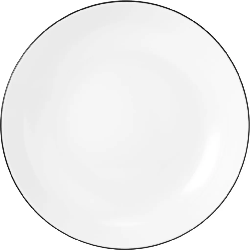 Seltmann Weiden Tafelservice Lido Schwarz Mit Farbrand Zeitlos 11 Seltmann Weiden Tafelservice Lido Schwarz Mit Farbrand Zeitlos – Bild 11