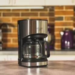 Adler AD-4407 Tropfkaffeemaschine 8 Tassen, Edelstahl, BPA-frei, 550 W, 550 W, 0,7 Liter, Schwarz Und Grau 17 Adler AD-4407 Tropfkaffeemaschine 8 Tassen, Edelstahl, BPA-frei, 550 W, 550 W, 0,7 Liter, Schwarz Und Grau -Küchenkochgeschirr Geschäft 7606841ccdf7157141189a187ea4fd73