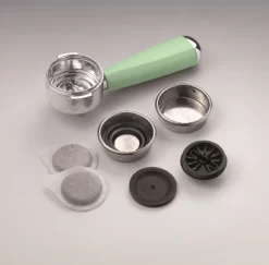 Ariete Vintage Siebträger-Espressomaschine Grün -Küchenkochgeschirr Geschäft 7773a771964a334d99d148458bd28edd