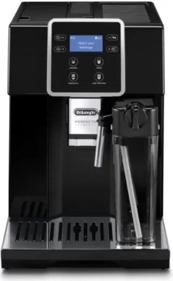 De'Longhi Delonghi ESAM 420.40.B Perfecta Evo Kaffeevollautomat Schwarz Mit Kegelmahlwerk -Küchenkochgeschirr Geschäft 78f750e6d3c1b69e31d224b241914339