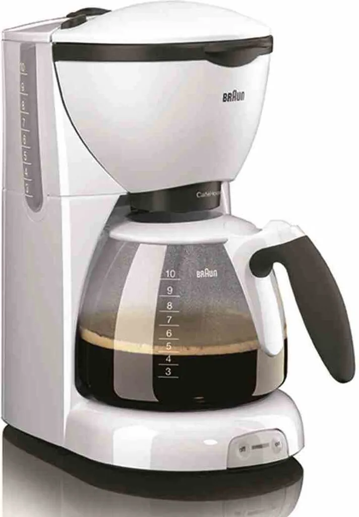 BRAUN Kaffeemaschine KF 520/1 Weiß 4 BRAUN Kaffeemaschine KF 520/1 Weiß – Bild 4