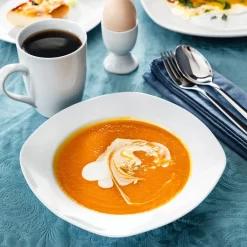 MALACASA, Serie Elisa, 40 Teilig Set Porzellan Tafelservice Kombiservice Geschirrset Mit Dessertteller, Speiseteller, Müslischalen, Eierbecher, Becher Für 8 Personen -Küchenkochgeschirr Geschäft 7b21ea81be3f8e174218dd86f3e3de72