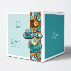 Sänger SÄNGER Steingut Geschirrset Capri, Tafelservice 12 Teilig Für 4 Personen -Küchenkochgeschirr Geschäft 7d5c05d6970dbf881652e5effbacfc44