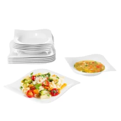 Van Well 12tlg. Tafelservice 'Opera' -Küchenkochgeschirr Geschäft 7deeb282b8915df31aed53257715f2a8