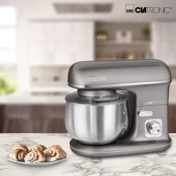 Clatronic Knetmaschine KM 3712 Inkl. Transparentem Spritzschutzdeckel Mit Nachfüllöffnung, 1100 Watt, 5 Liter, Schwenkbarer Multifunktionsarm, Titan 10 Clatronic Knetmaschine KM 3712 Inkl. Transparentem Spritzschutzdeckel Mit Nachfüllöffnung, 1100 Watt, 5 Liter, Schwenkbarer Multifunktionsarm, Titan -Küchenkochgeschirr Geschäft 7fa5e2995ecab19bc41bec95ee3ec9e4