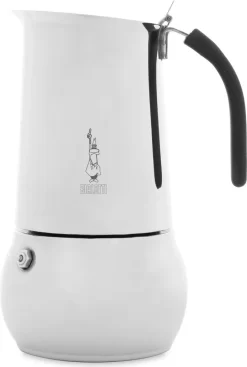 Bialetti Kitty 0,23 L Schwarz, Edelstahl - Italienische Kaffeemaschinen (0,23 L, Schwarz, Edelstahl, 4 Tassen, Edelstahl, Kitty, 1 Stück(e)) -Küchenkochgeschirr Geschäft 827d6105d3b6379a428fbe8eead844c1