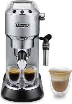 De'Longhi DeLonghi EC685.M Dedica Style Siebträger Espressomaschine Silber -Küchenkochgeschirr Geschäft 829db29ddea44d21319d4c1fdb08df20