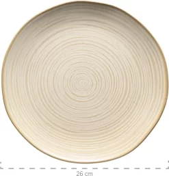 Mäser 931371 Nottingham Vintage Tafel-Service Für 4 Personen Mit Speiseteller Und Suppenteller Im Retro-Look, Steinzeug, Beige, 8-teilig (1 Set) 12 Mäser 931371 Nottingham Vintage Tafel-Service Für 4 Personen Mit Speiseteller Und Suppenteller Im Retro-Look, Steinzeug, Beige, 8-teilig (1 Set) -Küchenkochgeschirr Geschäft 86b2eaaa1543e34d496ad59477d9158c