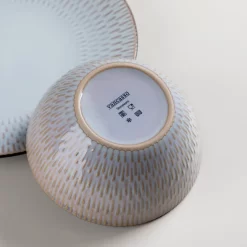 Kombiservice Steinzeug, Vancasso PLUVO Tafelservice, 16-teiliges Ess Geschirrset Mit Je 4 Speisetellern, Kuchentellern, Schalen Und Tassen Für 4 Personen -Küchenkochgeschirr Geschäft 871893052049bd04bdc5cdcf3430168b