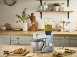 Kenwood KVC 3150S Chef Küchenmaschine Inkl. Mixaufsatz Und Multizerkleinerer -Küchenkochgeschirr Geschäft 893d946f146a4fe33b3f37e89afb5d72