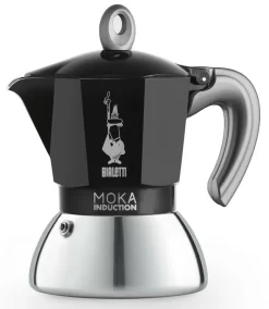 Bialetti MOKA 4TZ Induction Nera -Küchenkochgeschirr Geschäft 8c2851193907e9c77e74c8f8cd5f017b