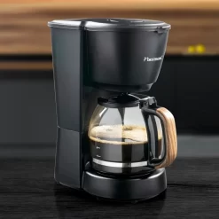 Bestron Filter-Kaffeemaschine Für 10 Tassen Kaffee, Inkl. 1,5 Liter Glaskanne, Permanentfilter & Warmhalteplatte, 1.000 Watt, Black & Wood-Design, Farbe: Schwarz / Holz 13 Bestron Filter-Kaffeemaschine Für 10 Tassen Kaffee, Inkl. 1,5 Liter Glaskanne, Permanentfilter & Warmhalteplatte, 1.000 Watt, Black & Wood-Design, Farbe: Schwarz / Holz -Küchenkochgeschirr Geschäft 8e728bce31eff8c8235c0b81692079ae