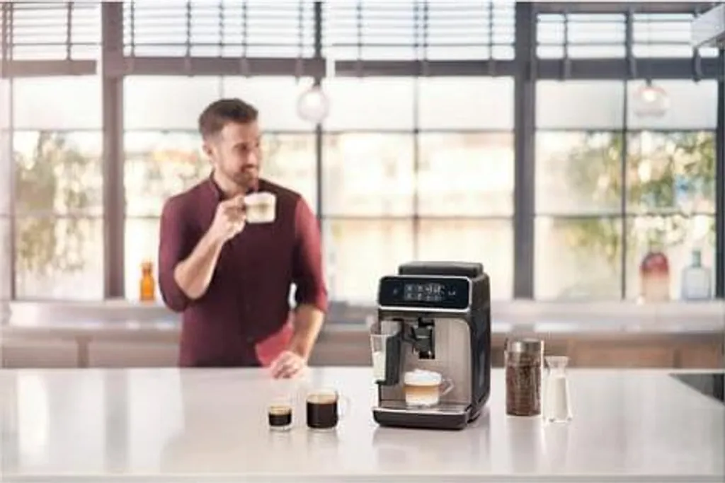 PHILIPS CAFT2235 / 40 / PHI - Automatische Espressomaschine Mit Mahlwerk - 3 Getränke - LatteGo - Touchscreen - Zinkbraun 3 PHILIPS CAFT2235 / 40 / PHI - Automatische Espressomaschine Mit Mahlwerk - 3 Getränke - LatteGo - Touchscreen - Zinkbraun – Bild 3
