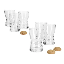 6tlgSet Barista-Gläser Espresso Tee Kaffee 120ml Glas Theke Mini-Bar Servier-Geschirr Tafel Gastro -Küchenkochgeschirr Geschäft 9178cba4175eaefe26a828190d91c987