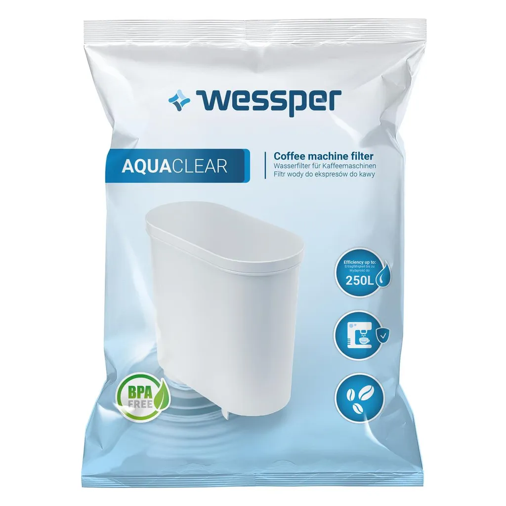 Wessper Wasserfilter Filterpatrone Alternative Zu Saeco AquaClean (4er Pack) 2 Wessper Wasserfilter Filterpatrone Alternative Zu Saeco AquaClean (4er Pack) – Bild 2