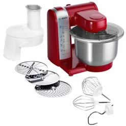 Bosch MUM 48R1 Multifunktions Küchenmaschine Rot/silber -Küchenkochgeschirr Geschäft 925e23af006a57a760725d93e3bde42a