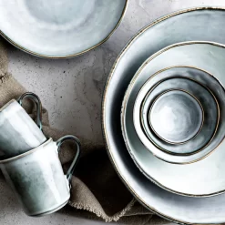 Dutch Rose Giftset 12 Delig Servies Blauw -Küchenkochgeschirr Geschäft 9306ab7445017979b56bd76924f18e57