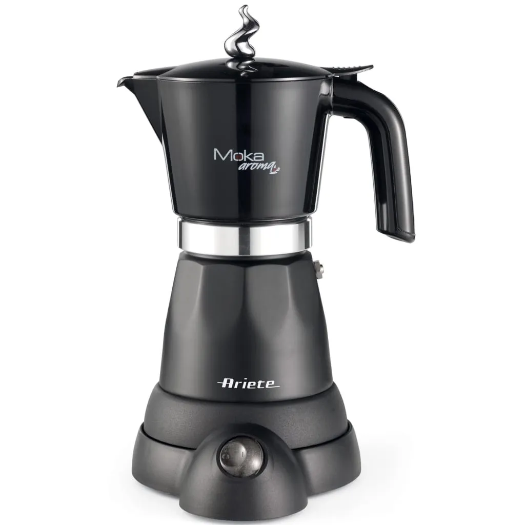 Ariete Elektrische Espressokanne Moka Aroma 480 W Schwarz