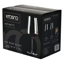 KROSNO Infinity Rotweingläser, 6er-Set, 500 Ml -Küchenkochgeschirr Geschäft 93a7296c7fd9f05e9ddd16c450d72b3b