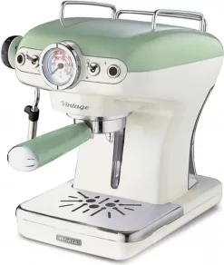 Ariete Vintage Siebträger-Espressomaschine Grün -Küchenkochgeschirr Geschäft 990cd4811475df46e05711f8c663fc2f