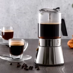 GRÄWE Espressokocher Mit Glaskanne, 6 Tassen -Küchenkochgeschirr Geschäft 9a9bb74d3449221c5f800967dc0729e2 1