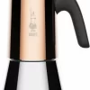 Bialetti Espressokocher New Venus 2 Tassen Kupfer