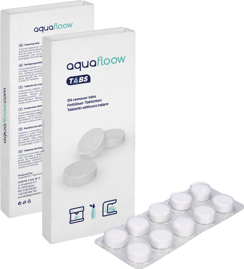 Aquafloow Rundum-Pflegeset Für Kaffeevollautomaten Philips, Saeco (4x Filter, Komp. Mit CA6903, Entkalker 1000ml, 20 X 2g Reinigungstabletten, Reinigungsbürste, Silikonfett) 3 Aquafloow Rundum-Pflegeset Für Kaffeevollautomaten Philips, Saeco (4x Filter, Komp. Mit CA6903, Entkalker 1000ml, 20 X 2g Reinigungstabletten, Reinigungsbürste, Silikonfett) – Bild 3