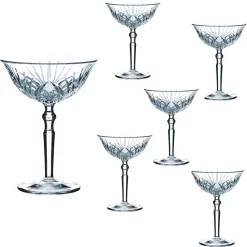 Nachtmann Cocktailschale Palais 230 Ml, Kristallglas Mit Schliffdesign (6 Stück) -Küchenkochgeschirr Geschäft a6117b1caf639d917a9731e9a114660e