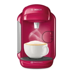 Bosch Tassimo Vivy2 Kapselmaschine TAS1401, Kompaktes Design, Vollautomatisch, Geeignet Für Alle Tassen - Pink -Küchenkochgeschirr Geschäft a8c72f0271241490fa4dede6243dd2ec
