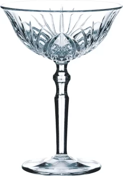 Nachtmann Cocktailschale Palais 230 Ml, Kristallglas Mit Schliffdesign (6 Stück) -Küchenkochgeschirr Geschäft a988066595c23ebdd9a215d71bf3b8c9