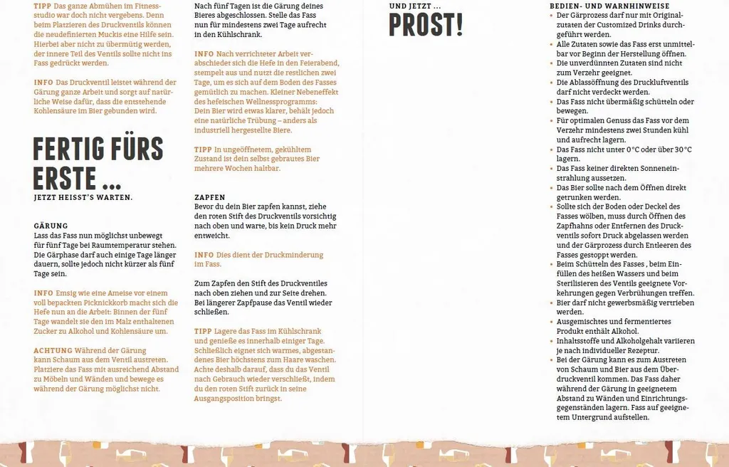 Braufässchen - Das Bierbrauset Zum Selber Brauen / Beer Making Kit / Super Geburtstagsgeschenk, Weihnachtsgeschenk, Männergeschenk Oder Zum Vatertag. "Sorte: India Pale Ale" IPA 3 Braufässchen - Das Bierbrauset Zum Selber Brauen / Beer Making Kit / Super Geburtstagsgeschenk, Weihnachtsgeschenk, Männergeschenk Oder Zum Vatertag. "Sorte: India Pale Ale" IPA – Bild 3