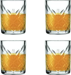 Pasabahce 52780 Shot Glas Stamper Timeless In Crystal Design 4er-Set -Küchenkochgeschirr Geschäft af3916606ccad105056f2e7fb311cbc0