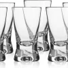 Schnapsgläser Shotgläser 25ml 6 Stück KROSNO Pinnchen Stamperl Shot Glas Basic