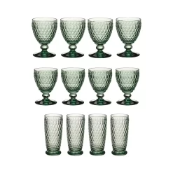 Villeroy & Boch Boston Coloured Wein- & Longdrinkgläser 12er Set Grün