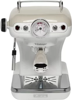Ariete Siebträger-Espressomaschine Vintage Creme -Küchenkochgeschirr Geschäft b463661652d4ebe75ce3b348b5bbd50c