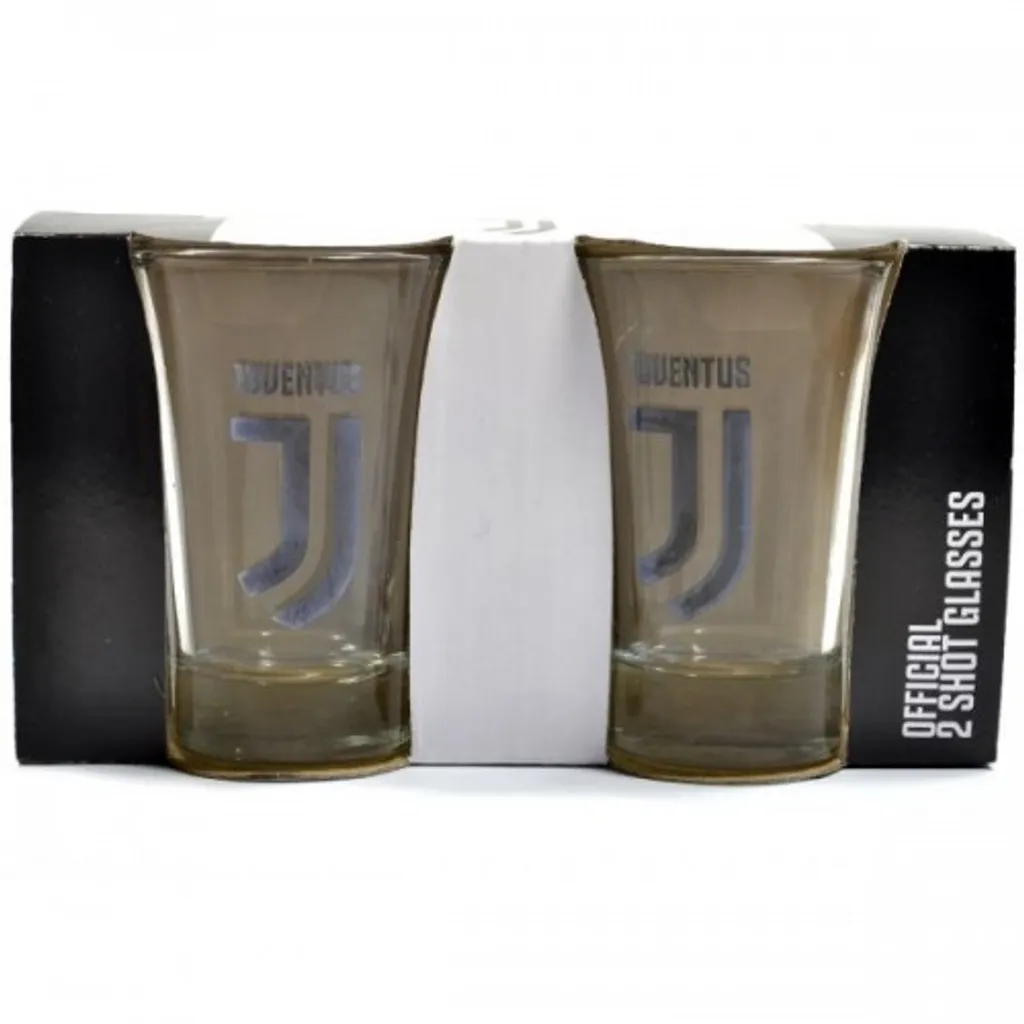 Juventus FC - Schnappsglas - 2er-Pack BS1996 (Einheitsgröße) (Schwarz) 2 Juventus FC - Schnappsglas - 2er-Pack BS1996 (Einheitsgröße) (Schwarz) – Bild 2