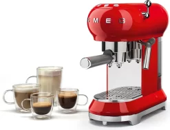 SMEG Espresso Kaffeemaschine Rot ECF01RDEU 16 SMEG Espresso Kaffeemaschine Rot ECF01RDEU -Küchenkochgeschirr Geschäft b5b085f2f0ff805049c4f413f0e970f2