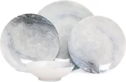 Hermia Concept, Erika,(24 Stücke), Abendessen , Mehrfarbig, 100% Porzellan -Küchenkochgeschirr Geschäft b5cb6645cb4bfd2946828a79440fa815