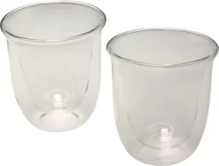 De'Longhi DeLonghi Cappuccino 2er Doppelwandiges Thermoglas -Küchenkochgeschirr Geschäft b6eff11bd655125a46af47419cfb36cc