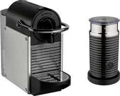 De'Longhi DeLonghi EN 124 SAE Pixie Silber & Aeroccino