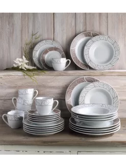 WELLCO Kaffeeset Grenoble Porzellan 18teilig -Küchenkochgeschirr Geschäft c23f8d8ffe2ebe9b0a6f52c995202ef9