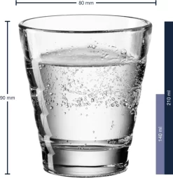 Leonardo GK/12tlg.Becherset Onda -Küchenkochgeschirr Geschäft c6849c22772fe4451715f5893eeb95b9