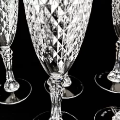 6er Set Kunststoff Champagner-Gläser Kristalleffekt 200ml / Ø6x22,5cm -Küchenkochgeschirr Geschäft c6bb18968421db65abd63d8cd8eec826