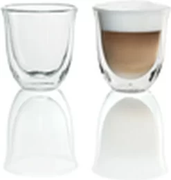 De'Longhi DeLonghi Cappuccino 2er Doppelwandiges Thermoglas -Küchenkochgeschirr Geschäft c9e6ee59d05ed4becbe55f4292df0ba7