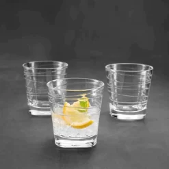 LEONARDO 019449 Vario Struttura Whiskybecher, Glas, 250 Ml, Klar (6 Stück) -Küchenkochgeschirr Geschäft caaf1bf0fcf1c097ce3780765c110045