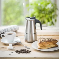 Espressokocher & Kaffeekocher Aus Edelstahl - Espressomaschine Kaffeemaschine Von Coffee Fox (9 Tassen) 8 Espressokocher & Kaffeekocher Aus Edelstahl - Espressomaschine Kaffeemaschine Von Coffee Fox (9 Tassen) -Küchenkochgeschirr Geschäft cc892614943ec18a8c786175a71d8e87